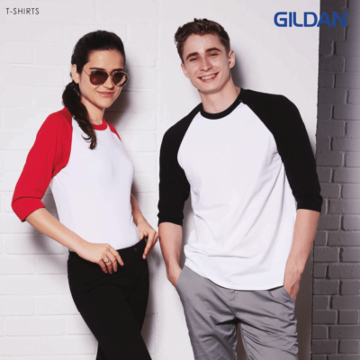 Gildan 34 Raglan-Sleeves T-Shirts 2017 NEWNEW MODEL 1