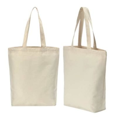 A3 Canvas tote bag beige catalogue