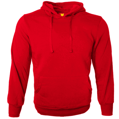 Basic Pullover Hoodies 2018 Red thumbnail