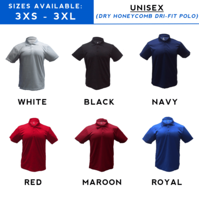 Dry Honeycomb Dri-Fit Polo T-Shirt catalogue 2018