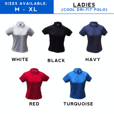 LADIES Cooltech Dri-Fit Polo T-Shirt catalogue 2018