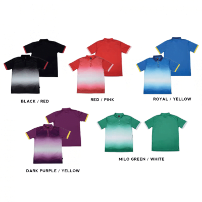 QD45 Multi-Tone Dri-Fit Polo T-Shirts 2018-19 catalogue