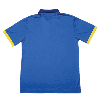 QD45 Multi-Tone Dri-Fit Polo T-Shirts 2018-19 thumbnail royal back
