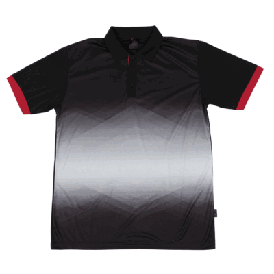 QD45 Multi-Tone Dri-Fit Polo T-Shirts 2018-19 thumbnail black