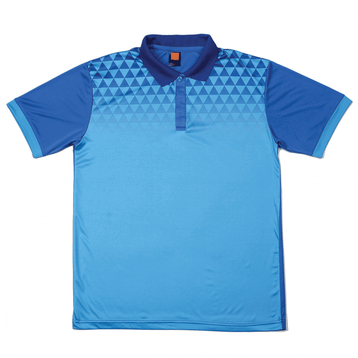 QD44 Multi-Tone Dri-Fit Polo T-Shirts 2018-19 thumbnail sea blue