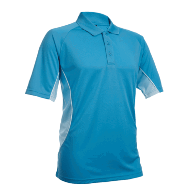 QD31 Multi-Tone Dri-Fit Polo T-Shirts 2018-19 thumbnail sea blue