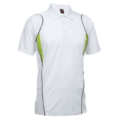 QD25 Multi-Tone Dri-Fit Polo T-Shirts 2018-19 thumbnail white
