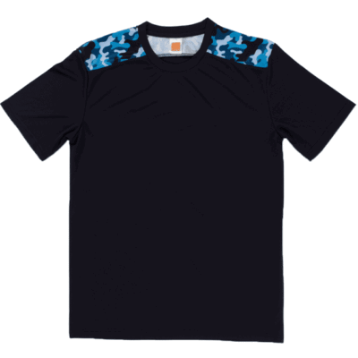 QD55 Multi-tone Camo Dri-Fit T-Shirts 2018-19 thumbnail navy