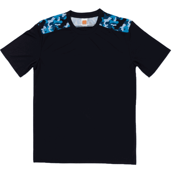 QD55 Multi-tone Camo Dri-Fit T-Shirts 2018-19 thumbnail navy