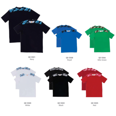 QD55 Multi-tone Camo Dri-Fit T-Shirts 2018-19 catalogue