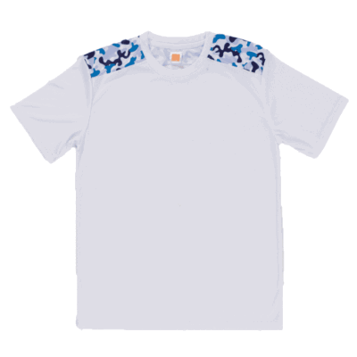 QD55 Multi-tone Camo Dri-Fit T-Shirts 2018-19 thumbnail white
