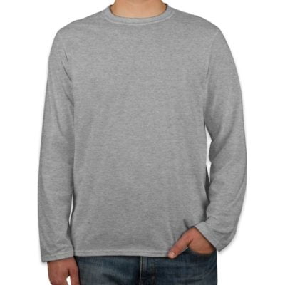 Basic Cotton Long-Sleeves T-Shirts 2018-19 models 2