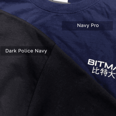 Basic Cotton Navy Pro vs Navy Police