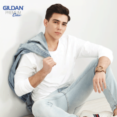 Gildan Premium Cotton Long-Sleeves T-shirts 76400 2018-19 model 1