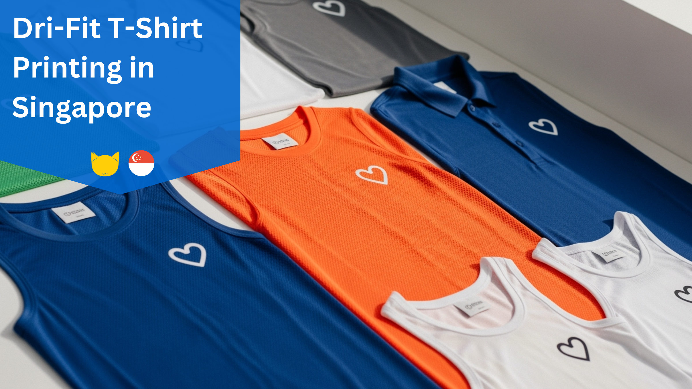 Dri-Fit T-Shirt Printing Singapore: Customise Dry Fit Tee Shirts