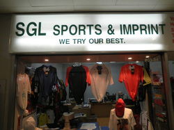 SGL Sports & Imprint - Queensway printing shop
