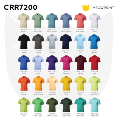 CRP7200 Performance Polo T-Shirts 24-25 catalogue 1