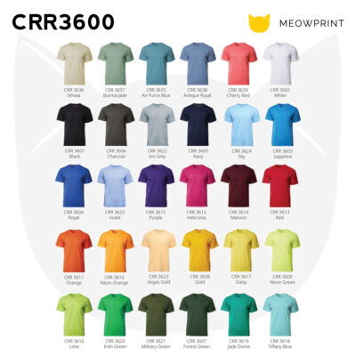 CRR3600 Dry Pique Performance T-shirts 24-25 catalogue 1