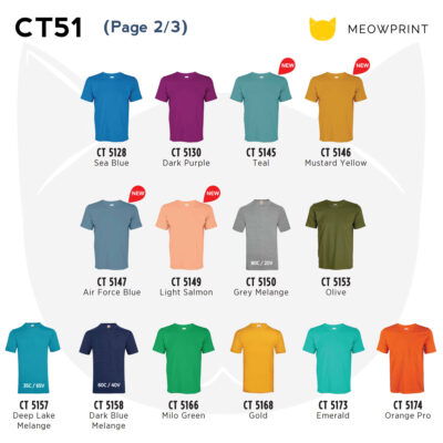 CT51 Basic Cotton Round Neck T-Shirts 24-25 catalogue 2of3