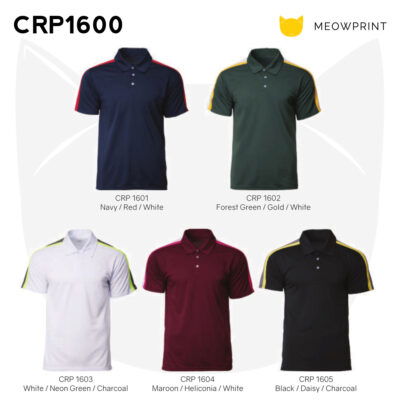 CRP1600 Racer Polo T-Shirts 24-25 catalogue