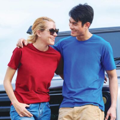 CT60 Superior Cotton Round Neck T-Shirts model 2