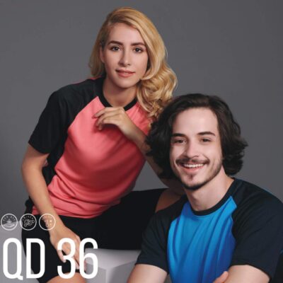QD36 Raglan Dri-Fit T-Shirts models 2