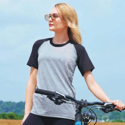 QD48 Dri-Fit Short Raglan-Sleeves T-Shirts model 1