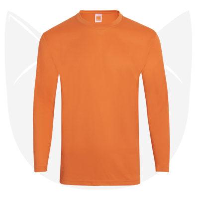 Basic Dri-Fit Long-Sleeve T-Shirts 2021 orange