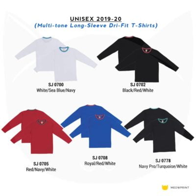 SJ07 Multi-tone Long-sleeve Dri-Fit T-Shirts 2019-20 catalogue