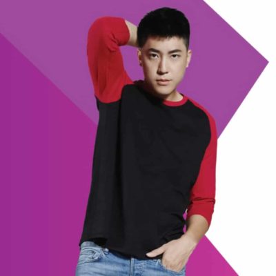 Basic 34 Raglan-Sleeves T-Shirts 2019-20 models 1