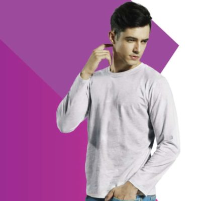 Basic Cotton Long-Sleeves T-Shirts 2019-20 models 1
