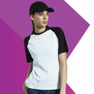 Basic Short Raglan-Sleeves T-Shirts 2019-20 models 1