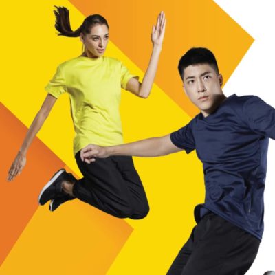 QD56 Basic Interlock Dri-Fit T-Shirts 2019-20 MODEL 1
