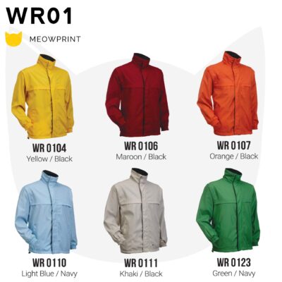 Reversible Windbreaker WR01 2021 catalogue