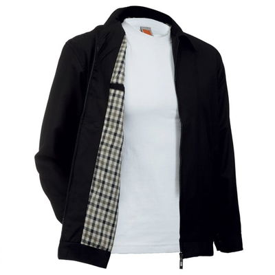 EJ0202 Checkered Inner Executive Corporate Jacket