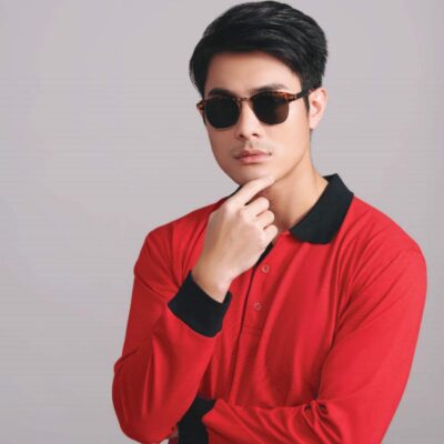 SJ03 Long-Sleeves Polo T-Shirts 2021 model 1