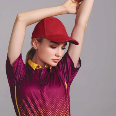 QD37 Multi-Tone Dri-Fit Polo T-Shirts model 2