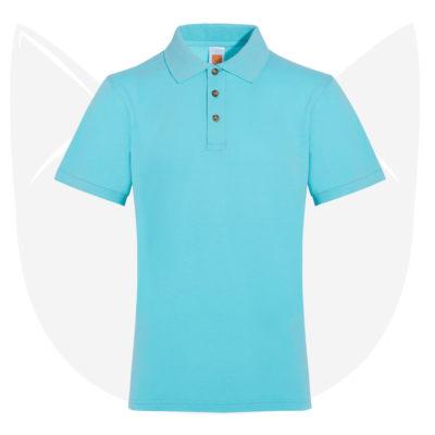 Basic Honeycomb Cotton Polo T-Shirts 2021 tiffany