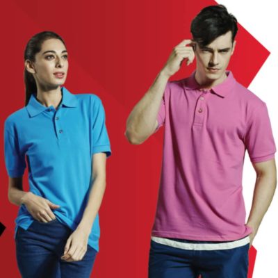Basic Honeycomb Cotton Polo T-Shirts 2019-20 MODELS 1