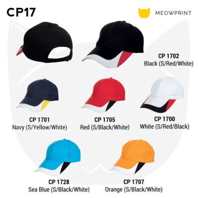 CP17 6-panel Baseball Cap 24-25 catalogue