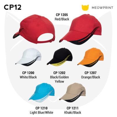 CP12 6-panel Baseball Cap 24-25 catalogue