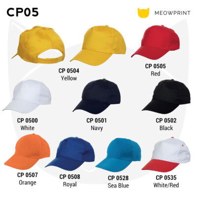 CP05 5-panel Baseball Cap 24-25 catalogue