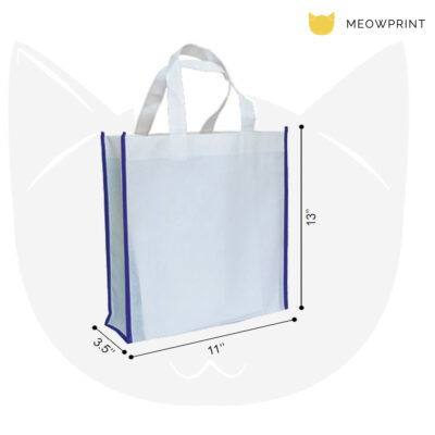 A4 2-Tone Non-Woven Tote Bag NW15 size