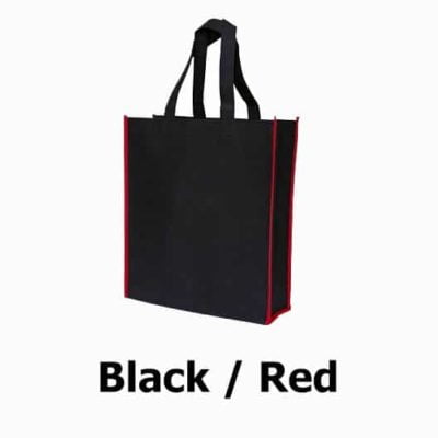 NW15 Non woven bag 2019-20 black red