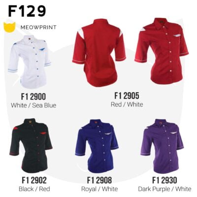 F129 Long Sleeves Uniform 2021 catalogue