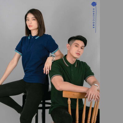 HC24 Multi-Tone Cotton Polo T-Shirts 24-25 model 1