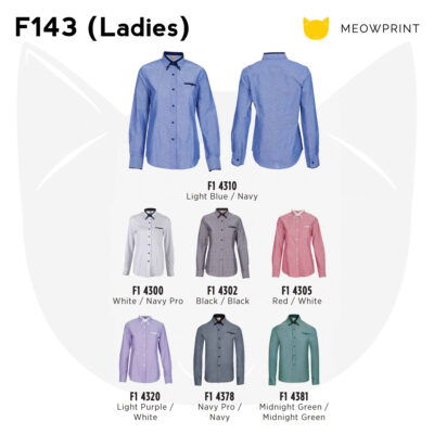 F143 Ladies Long Sleeves F1 Uniform 24-25 catalogue