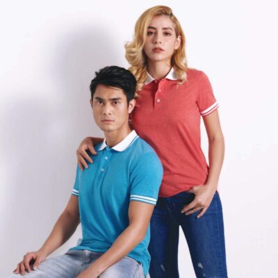 SJ09 Multi-Tone Cotton Polo T-Shirts 2021 model 1