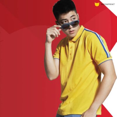 HC22 Multi-Tone Mandarin Polo T-Shirts 2019-20 models 1