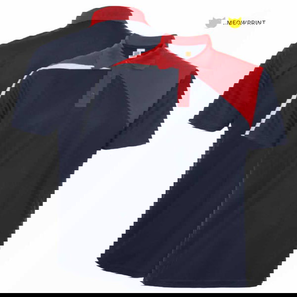 QD58 Multi-Tone Dri-Fit Polo T-Shirts 2019-20 thumbnail